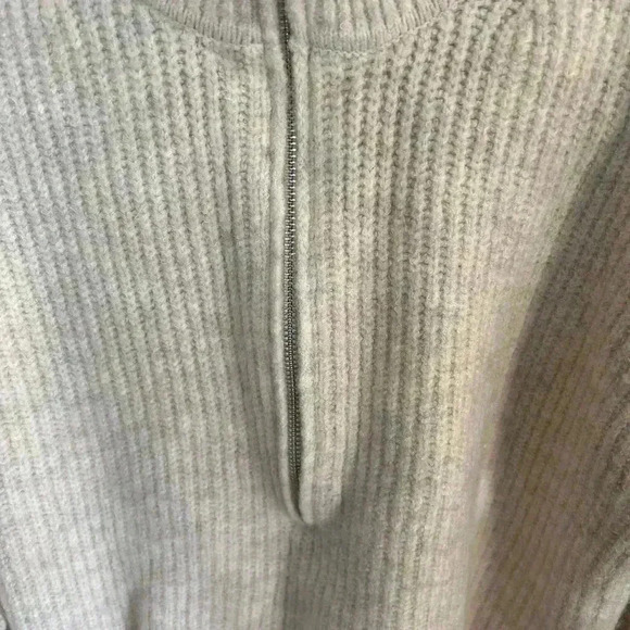 Vince Off-White Half-Zip Sweater - Picture 3 of 5
